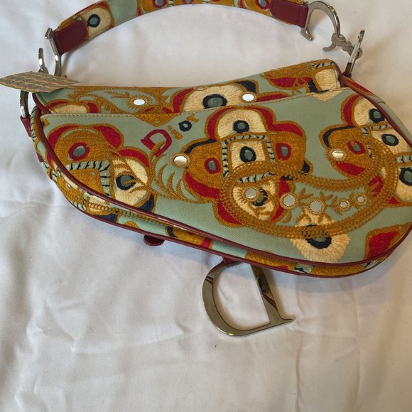 Dior Bags Dior Horse Show Saddle Bag Embroidered Limited Edition 0